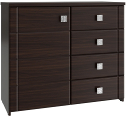 Комод Изабель ИЗ-52К орех темный