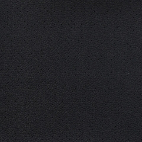 Кресло офисное МЕТТА "К-29" хром, рецик. кожа, сиденье и спинка мягкие, черное