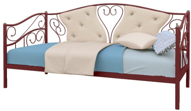 Металлическая кровать тахта Юлия
