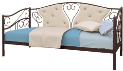 Металлическая кровать тахта Юлия