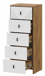 Комод 5 ящиков Байкал