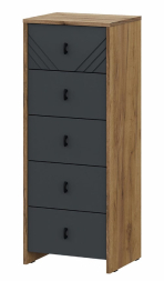Комод 5 ящиков Байкал