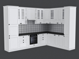 Шкаф Бьянка ШСТ-60 навесной 2-х дверный (600*320*960)