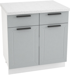 Шкаф нижний 1 ящ. с 2 ств. ШН1Я 800 Глетчер