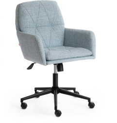 Кресло GARDA ткань, голубой, фостер 15