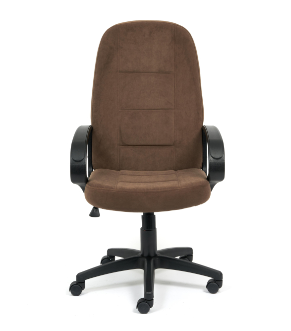 Кресло СН747 флок , коричневый, 6