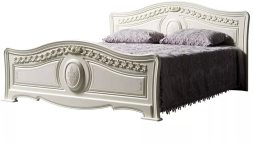 Кровать с мягким изголовьем Азалия Эмаль