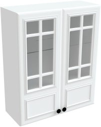 Шкаф Бьянка ШСТ-80 навесной 2-х дверный (800*320*960)