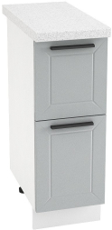 Шкаф нижний 2 ящ. ШН2Я 300 Глетчер