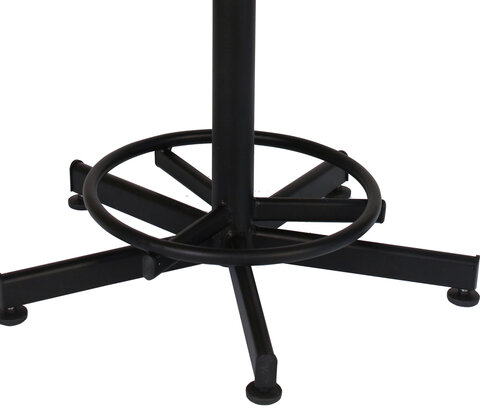 Кресло кассира, ресепшн РС37, без подлокотников, кожзам, черное