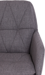 Кресло GARDA ткань, серый, фостер 19