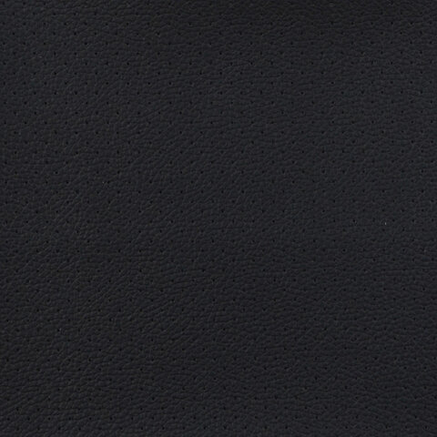 Кресло офисное МЕТТА "К-29-2D" хром, рецик. кожа, сиденье и спинка мягкие, черное