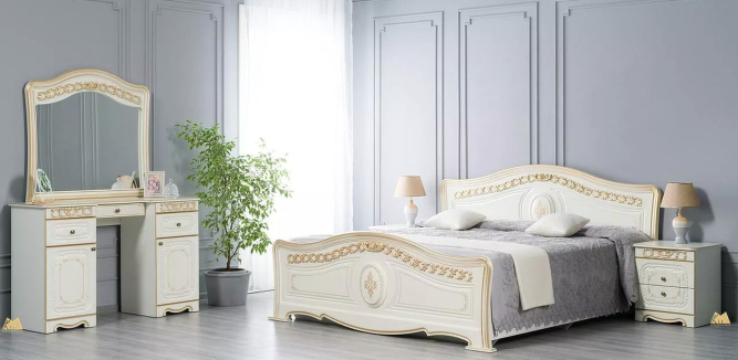 Спальня Азалия Эмаль комплект 1