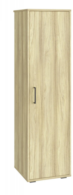 Шкаф-пенал Оскар ОС-01 блэквуд ячменный