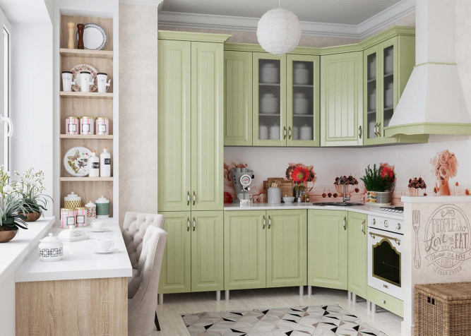 Кухня Прованс СВ комплект 1