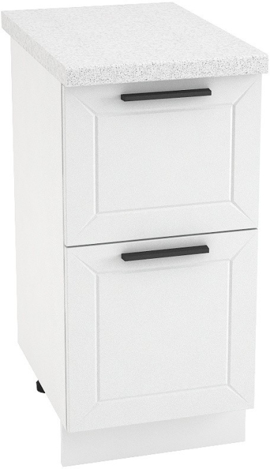 Шкаф нижний 2 ящ. ШН2Я 400 Глетчер