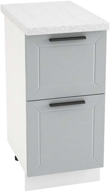 Шкаф нижний 2 ящ. ШН2Я 400 Глетчер