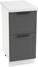 Шкаф нижний 2 ящ. ШН2Я 400 Глетчер