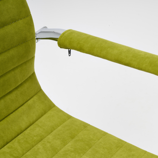 Кресло URBAN-LOW флок , олива, 23