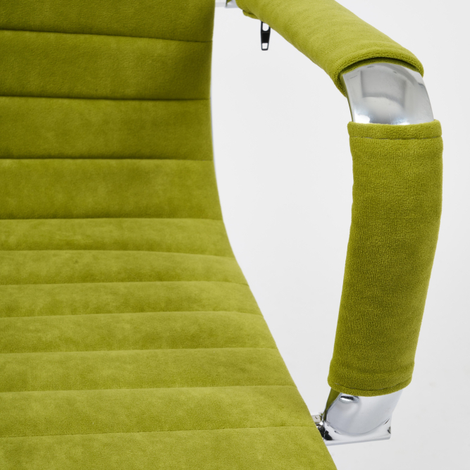 Кресло URBAN-LOW флок , олива, 23