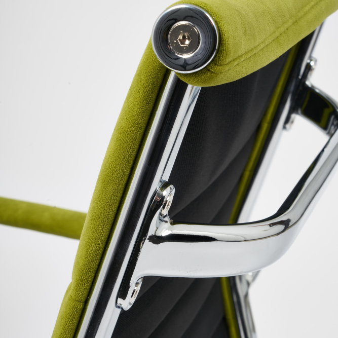 Кресло URBAN-LOW флок , олива, 23