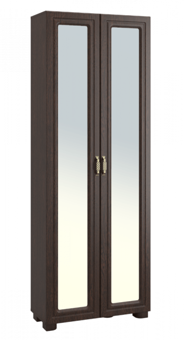 Шкаф с зеркалом «Монблан» МБ-21К венге