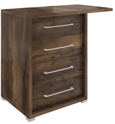 Тумба приставная (4 ящика) МТ52