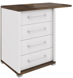 Тумба приставная (4 ящика) МТ52