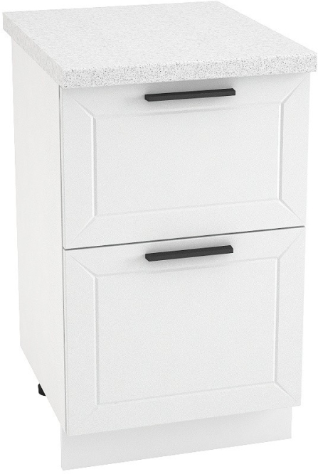 Шкаф нижний 2 ящ. ШН2Я 500 Глетчер