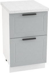 Шкаф нижний 2 ящ. ШН2Я 500 Глетчер