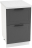 Шкаф нижний 2 ящ. ШН2Я 500 Глетчер