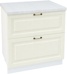 Шкаф нижний 2 ящика Кухня Ницца ШН2Я 800