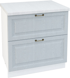 Шкаф нижний 2 ящика Кухня Ницца ШН2Я 800