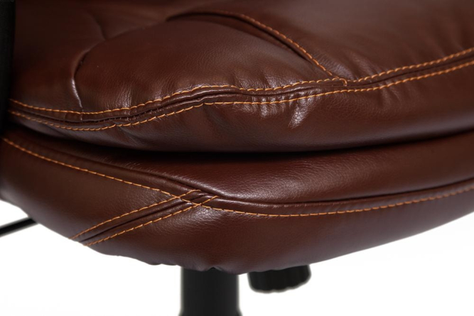 Кресло COMFORT кож/зам, коричневый, 2 TONE
