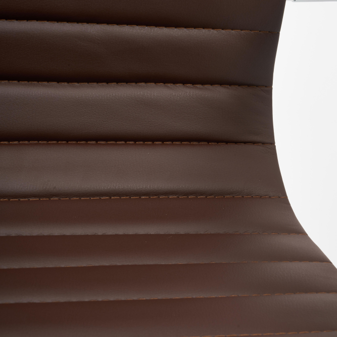 Кресло URBAN-LOW кож/зам, коричневый, 36-36