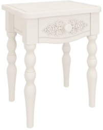 Тумба прикроватная Ассоль АС-39 белое дерево