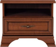 Тумба прикроватная KOM1S (Кентаки каштан)