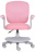Кресло детское с подставкой для ног BRABIX "Toy MG-205", сетка/ткань TW, розовое, 533151