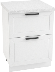 Шкаф нижний 2 ящ. ШН2Я 600 Глетчер