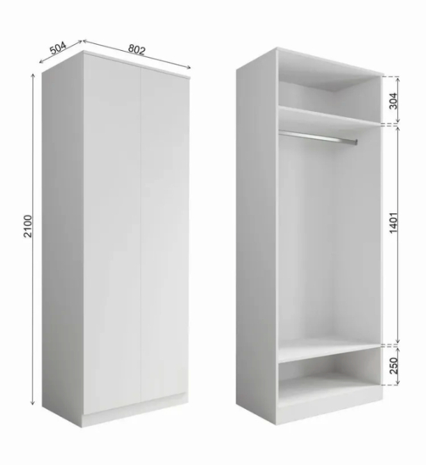 Шкаф МШ 800.1 Мори