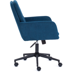 Кресло GARDA флок , синий, 32