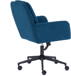 Кресло GARDA флок , синий, 32