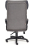 Кресло DUKE флок/ткань, серый/серый, 29/TW-12