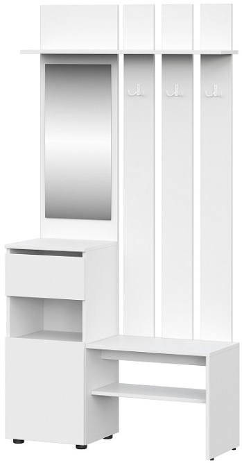 Вешалка с зеркалом Токио