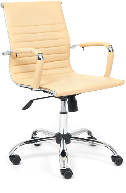 Кресло URBAN-LOW кож/зам, бежевый, 36-34