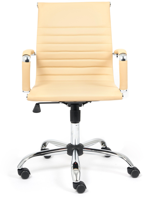 Кресло URBAN-LOW кож/зам, бежевый, 36-34