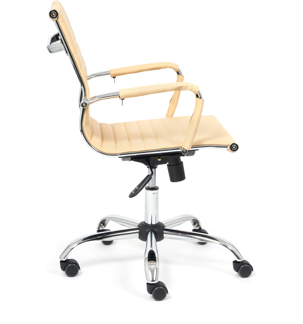 Кресло URBAN-LOW кож/зам, бежевый, 36-34