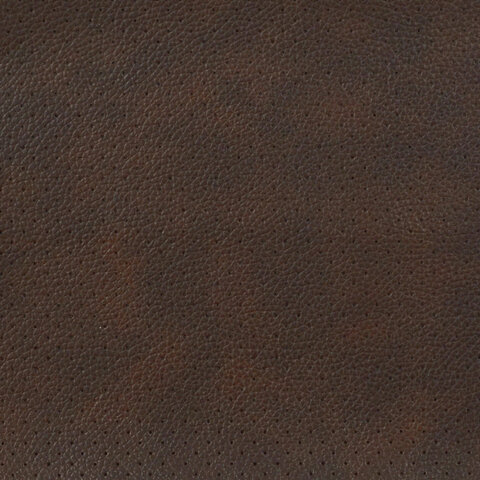 Кресло офисное МЕТТА "К-32" хром, рецик. кожа, подголовник, сиденье и спинка мягкие, темно-коричневое