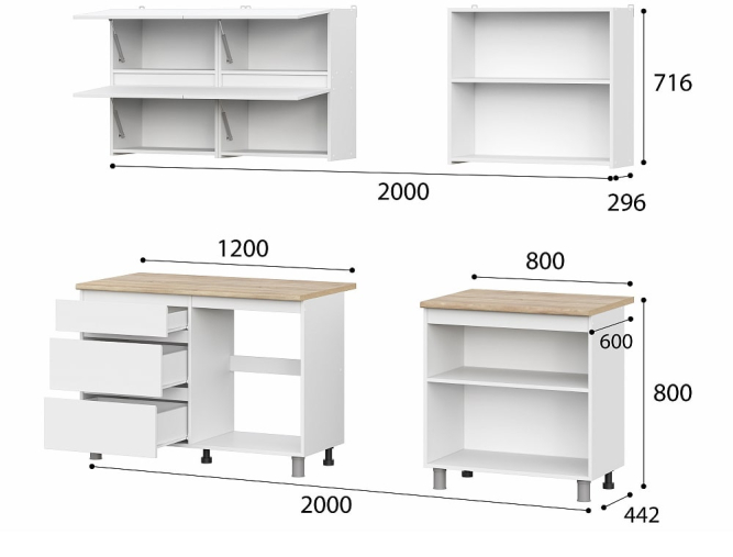 Кухонный гарнитур Токио (серия 3)