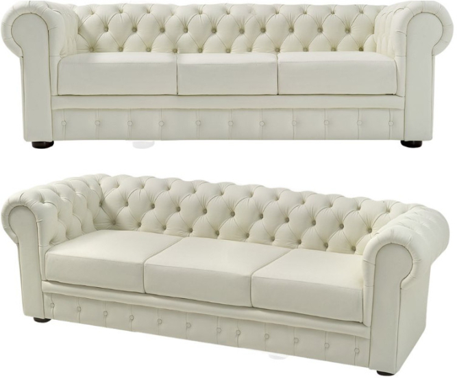 Диван Честер трехместный